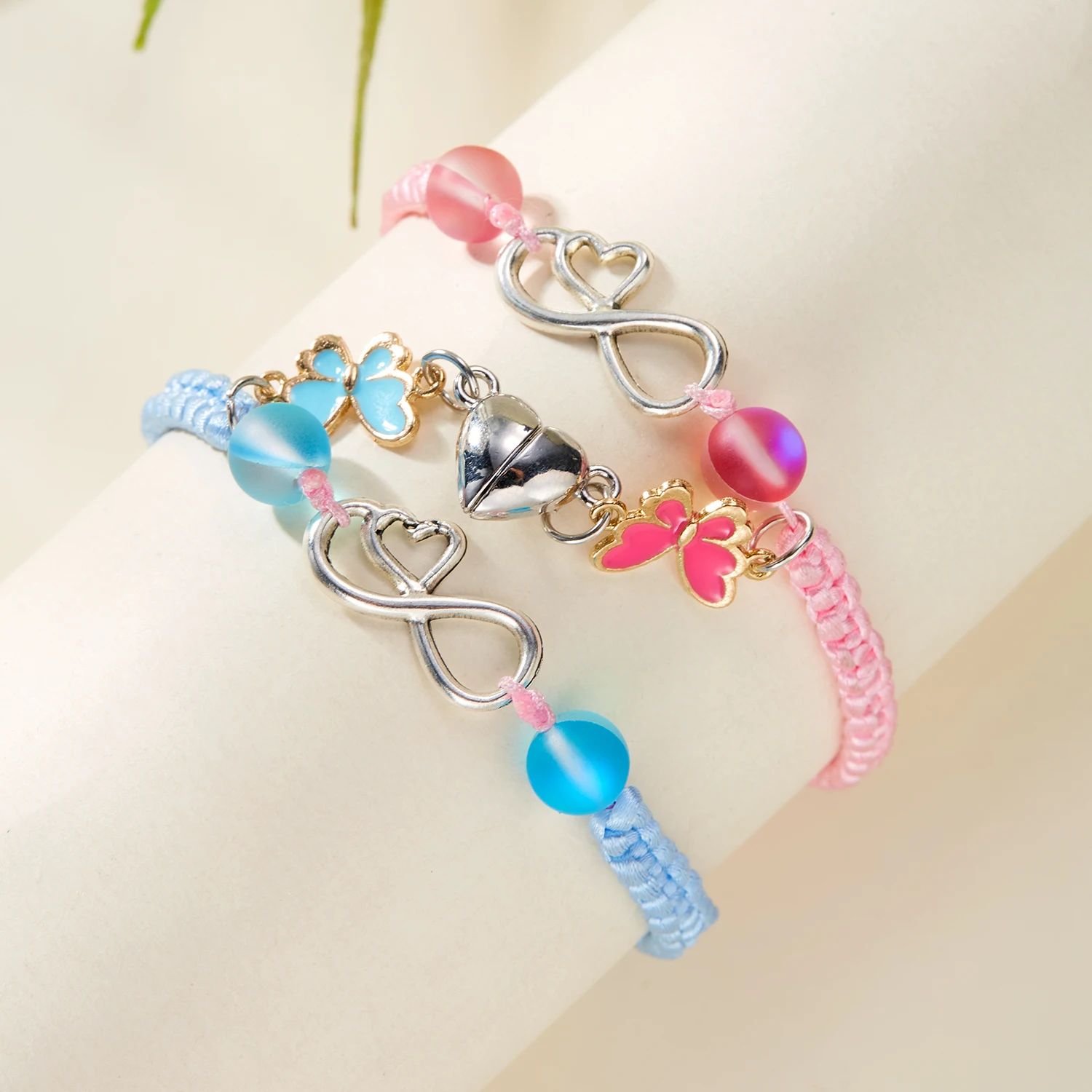 2 шт. Набор браслетов для женщин и мужчин