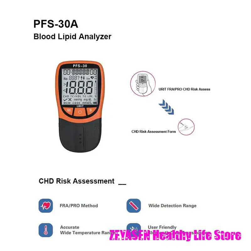 Красота здоровье 5 в 1 портативный анализатор липидов крови мониторинг всего
