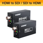 Преобразователь 3G HDMI в SDIадаптер SDI в HDMI, внешний адаптерадаптер 3G-SDI BNC 1080P DAC, преобразователь для монитора HDTV
