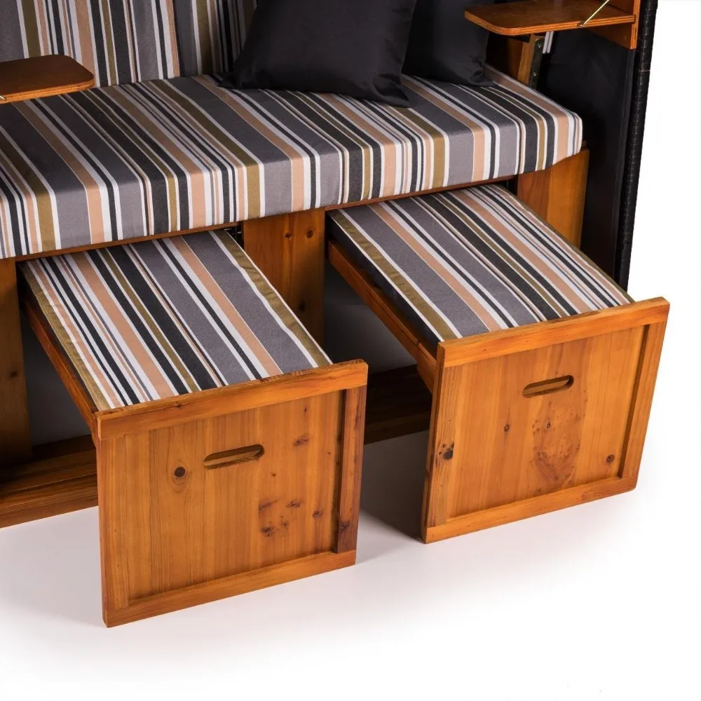 SUNLIFE-пляжное кресло для Балтийского моря на 2-3 места в сборе кирпичная Краска