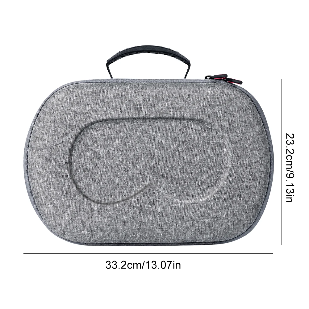 Чехол для переноски с сетчатым карманом хранения гарнитуры VR