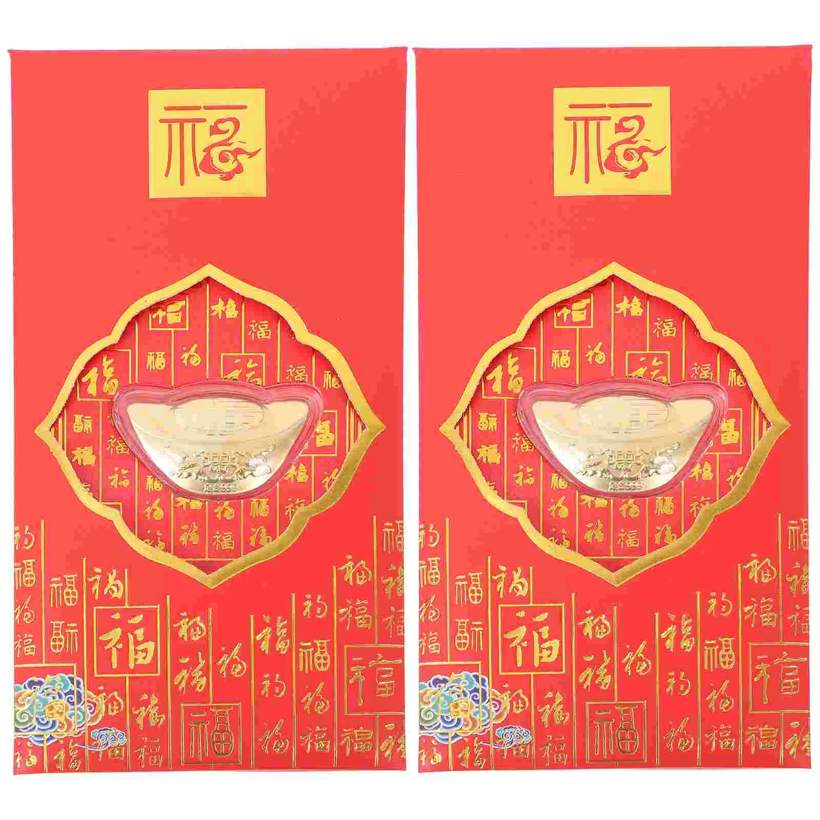 

Year Envelopes Money New Red Festival Spring Chinese Envelopegift Hongbao Packets Lucky Lunar Mini Pocket Zodiac Rabbit Packet