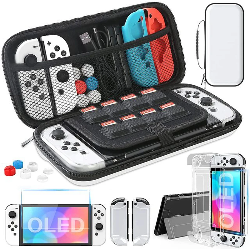 

Cover Shell Case For Nintendo Switch Joy Con Nitendo Swich & OLED Joycon Skin Game Console Funda Protection Carcasa Accessories