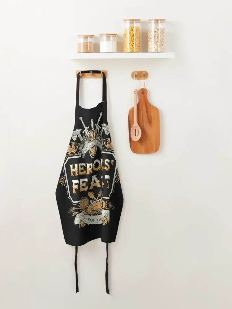 DND HEROES' FEAST: забавный повар rpg шеф-повар кухонный фартук воина-героя Кемпинг