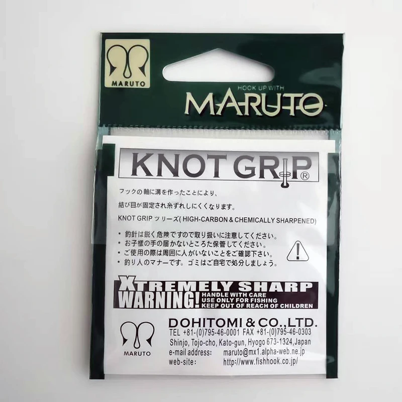 Фото Японские рыболовные крючки Maruto No.2813 с зазубринами, размеры 3-13 #   Нержавеющая сталь с высокой проникающей способностью для ловли снэпперов и карпов №2