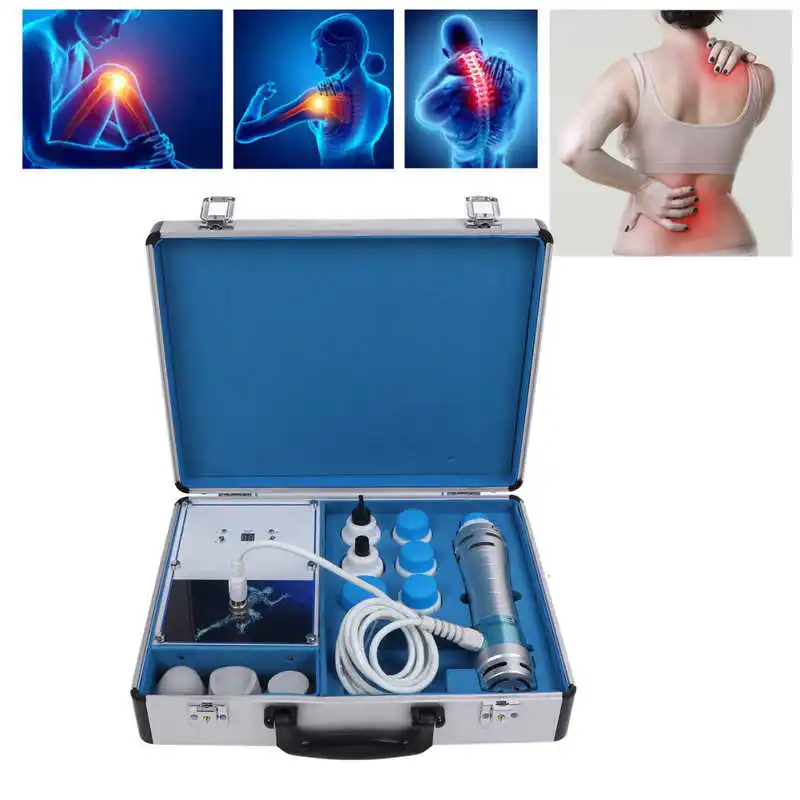 

Shockwave Therapy Machine Health Care Shock Wave ED Treatment Device 7 Heads Pain Relief Physiotherapy Extracorporeal Massager