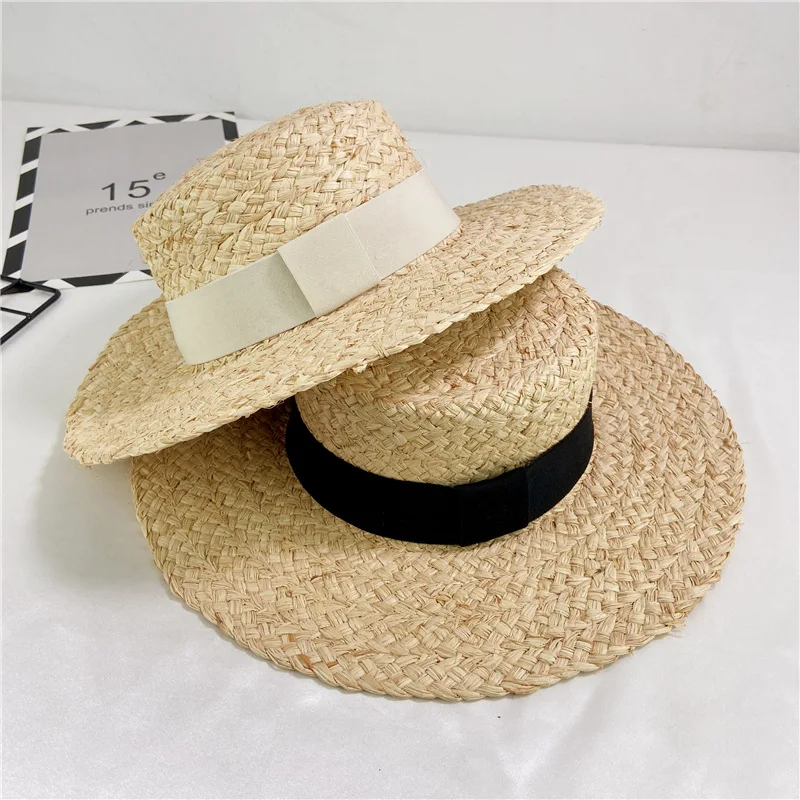 

Panama Custom Hat Men Women Beach Wide Brim Fedora High Quality Handmade Raffia Sun Protection Straw Hats Sombreros De Vaquero