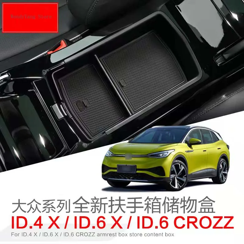 

Car Console Armrest Container Storage Box Refit for Volkswagen ID.4 ID4 ID 4 CROZZ ID.6 Car Interior Modification Accessories