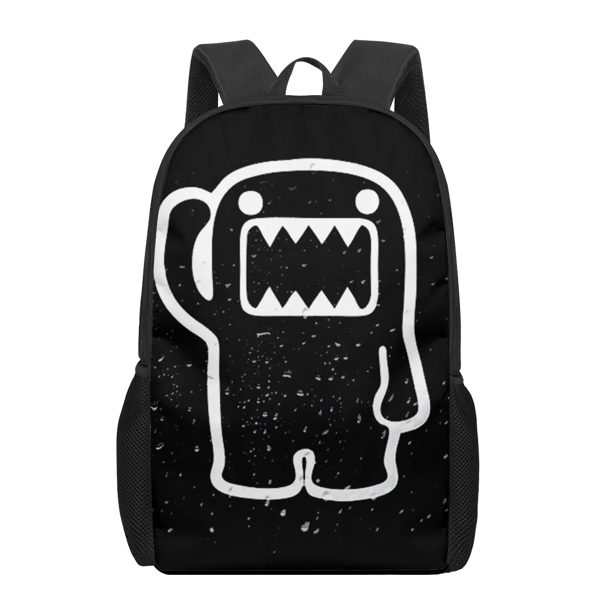 Domo kun cartoon Monster 3D Print School Bags for Boys Girls Primary Students Backpacks Kids Book Bag Satchel Back Pack