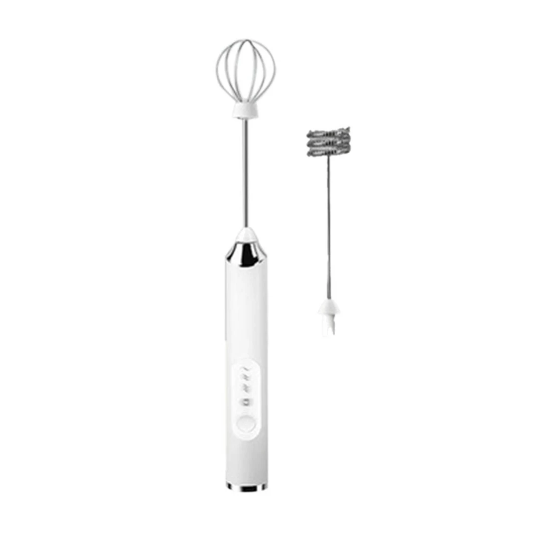 

Handheld Electric Milk Frother Egg Beater Frother Foamer with USB Charger Cake Tool for Coffee Mixer Multifunction B