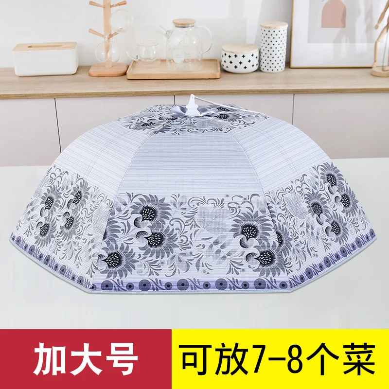 

Теплоизоляционная Крышка для овощей, домашняя круглая Складная Большая крышка для овощей, крышка для еды, крышка для стола, круглый стол