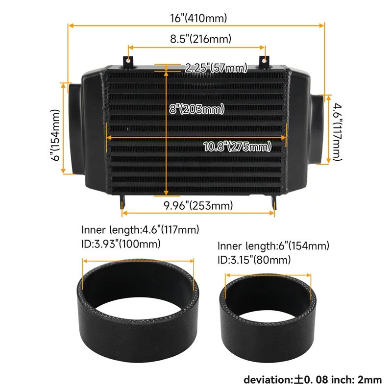 Подставка для интеркулера с креплением на верхнюю часть силиконовая подставка