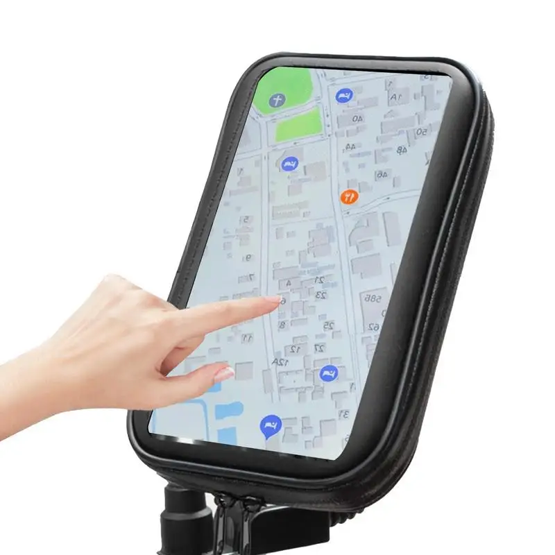 

Rainproof Bike Bag Bicycle Cell Phone Holder With Touchscreen Cycling Supplies Mountain Bike Motorcycle Scooter Accessories