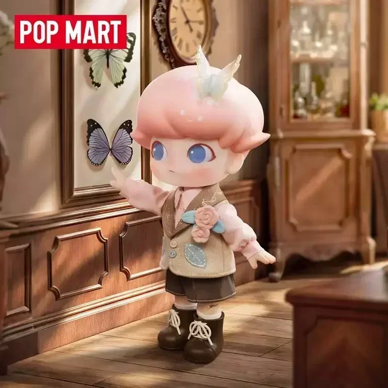 Фото Коллекционная виниловая фигурка POP MART DIMOO Gentleman Series, масштаб 1/8, подарок для любителей поп-культуры, лимитированная серия №3