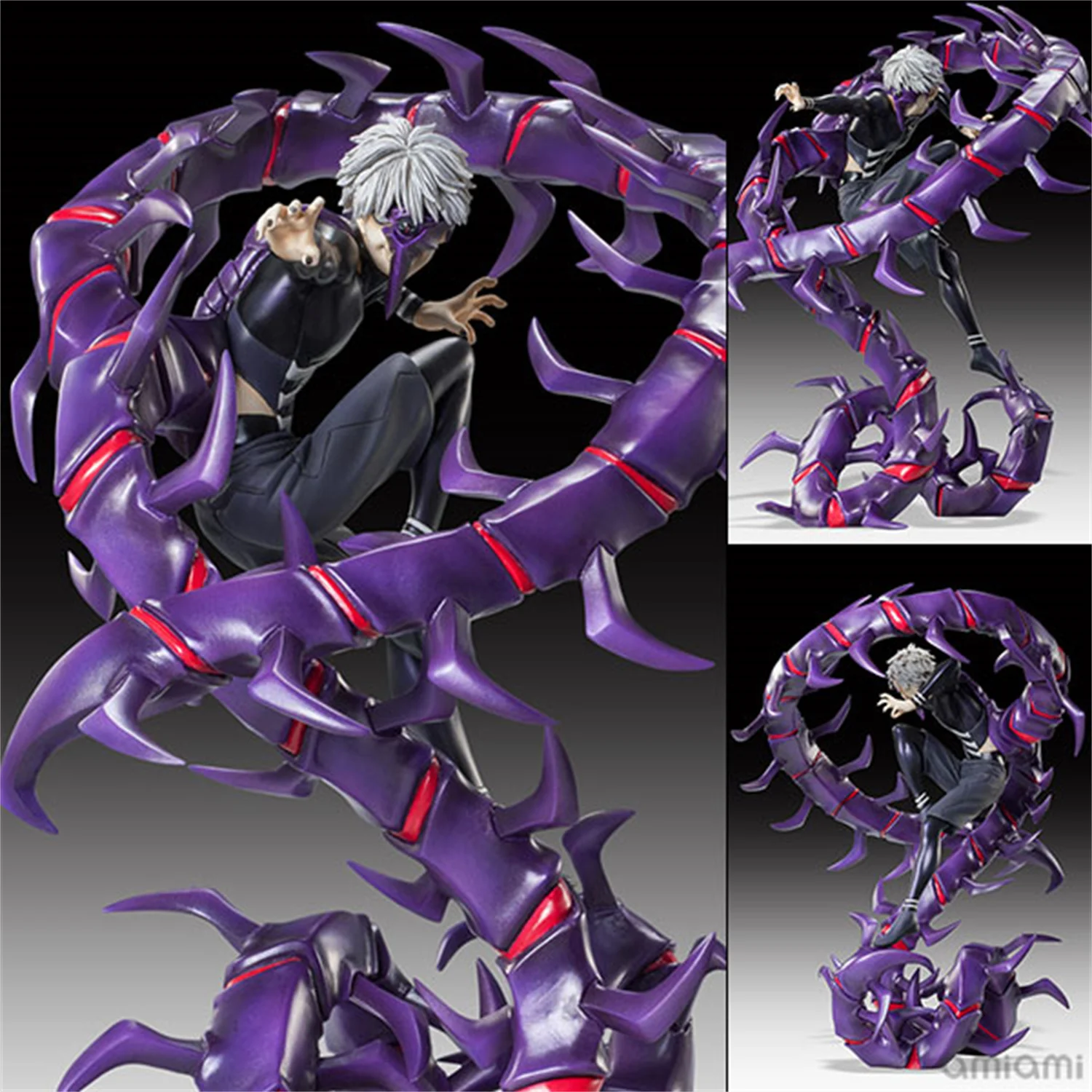 

28cm Tokyo Ghoul Kaneki Ken Half-kakuja ver PVC Action Figure Collectible Model Toys Kids Gift Anime Model Toy Top Collectibles