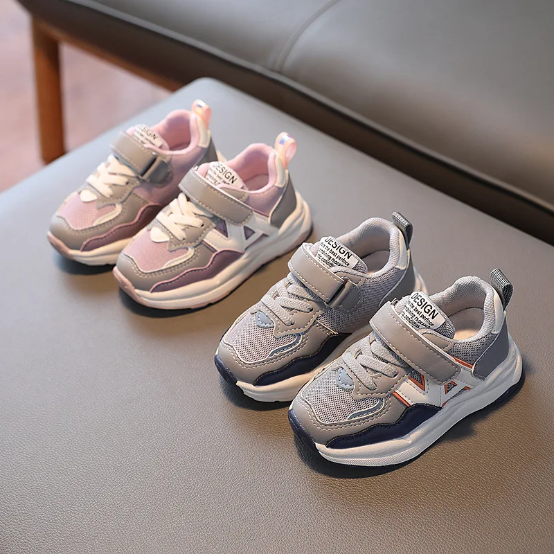 

Baby Boy Shoes Child Sports Shoes For Girls Boys Running Shoes Breathable Mesh Casual Sneaker Spring New Non-slip Kids Footwear