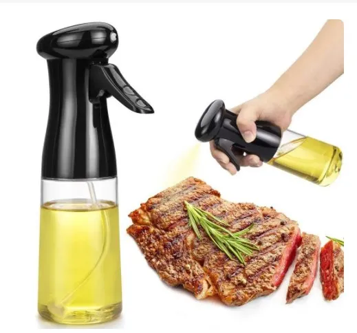 

Olive Oil Sprayer Bottle Baking Barbecue Mist Sprayer Kitchen Cooking Vinegar Oil Dispenser for Air Fryer BBQ Picnic Tools