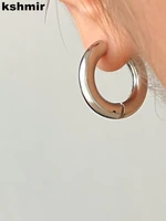 kshmir 2021 fashion titanium steel earrings daily metal ring earrings earrings womens accessories jewelry gift free