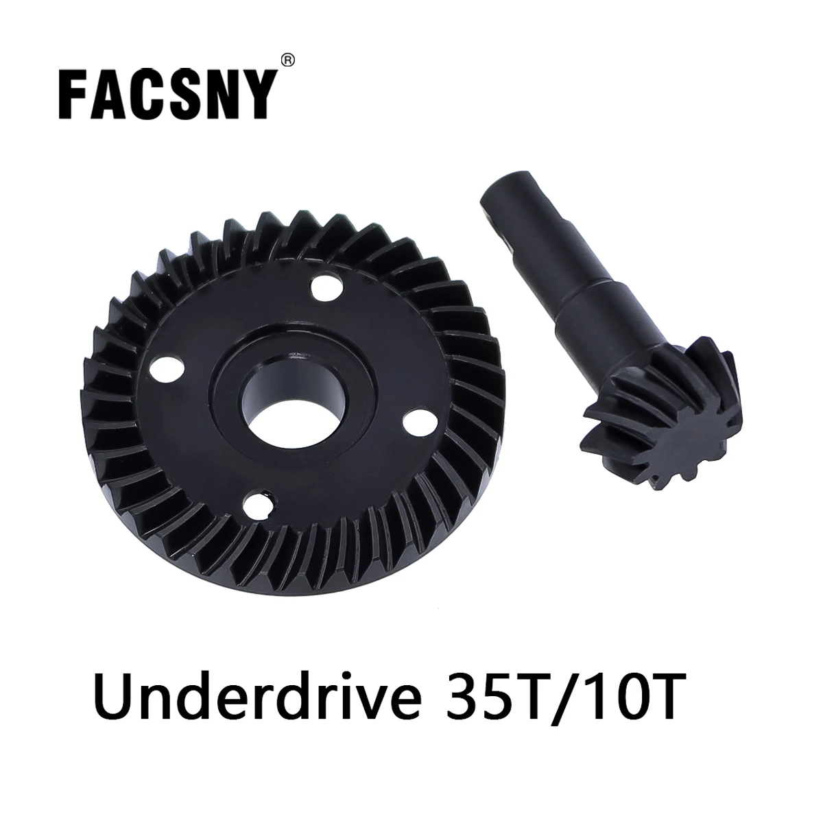 

1 Set Metal Underdrive Differential Axle Steel Helical Gears 35T/10T For 1/10 RC Crawler TRAXXAS TRX4 TRX6 Defender Upgrade Part