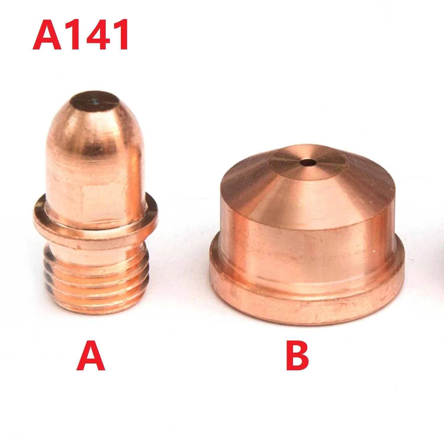 A141 140A Nozzle Tip Electrode High Frequency Pilot Arc Plasma Torch Straight Head Hand Hold Body CNC Plasma Cutting Machine