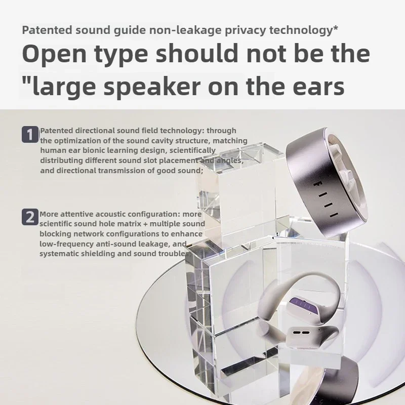 FIIL GS Наушники Bluetooth с крючком Ai Шумоподавление Костная проводимость