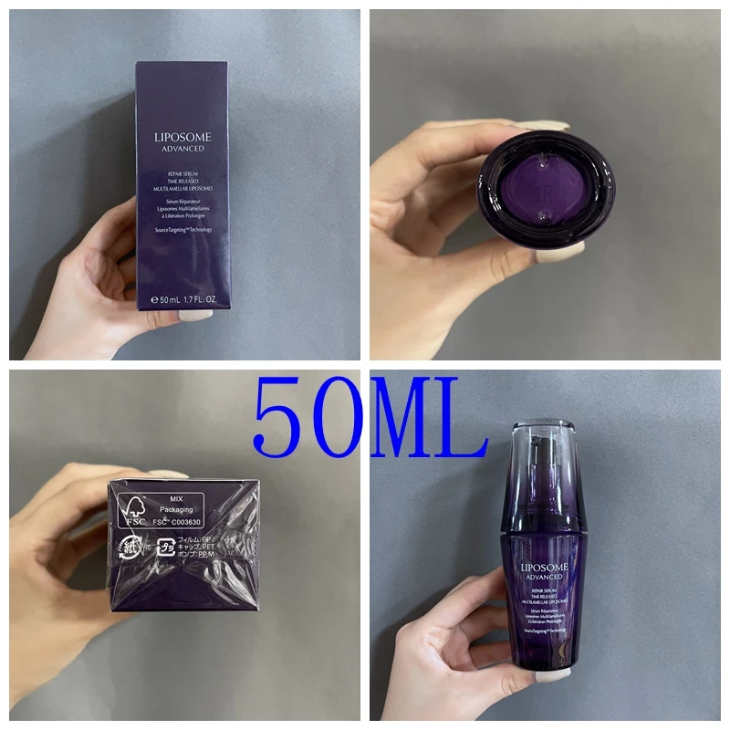 

NEW 50/75 ml Moisture Liposome Moisturizing Fades Wrinkles Shrink Pores Facial Essence Cosmetics +GIFT