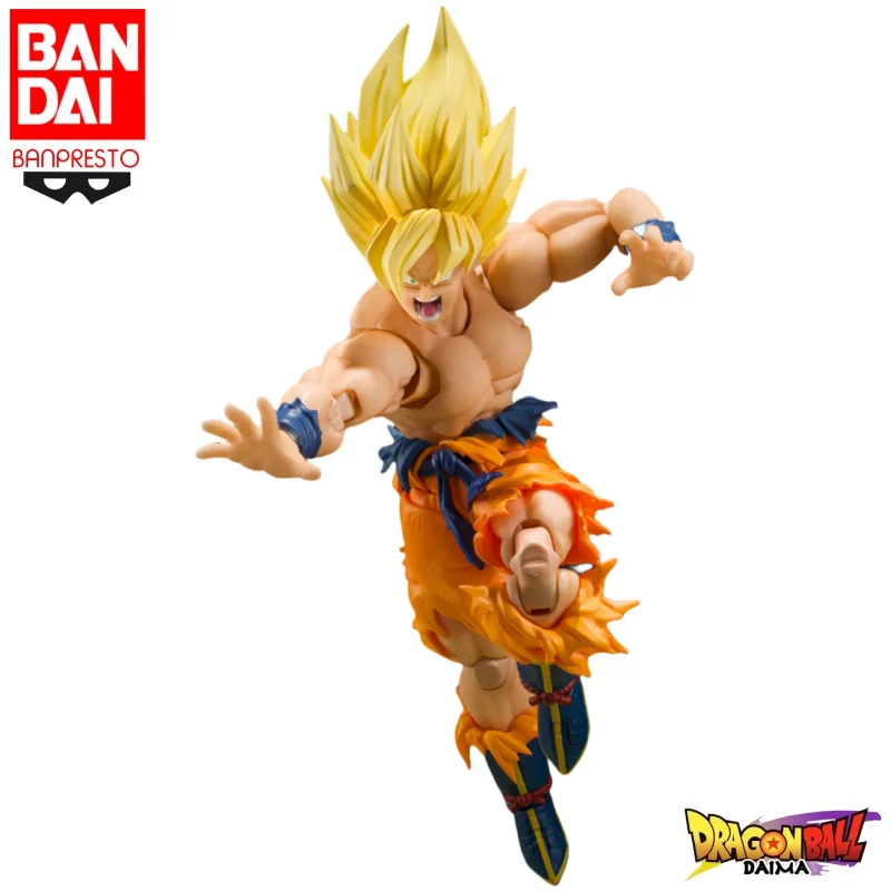 Оригинальная фигурка Bandai SHFiguarts Dragon Ball Z Super Saiyan Son Goku, новая, в коробке, коллекционная, подарочная, экшн-фигурка. (art.: 3920d8ea53fca) - 3920d8ea53fca