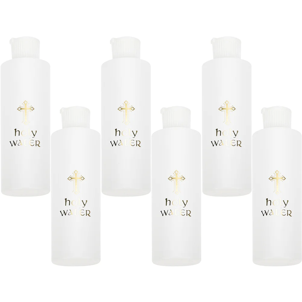 

Water Holy Bottle Decorations Bottles Baptism Wedding Party Favors Fonts Homerefillable Catholic Decorative Container Little