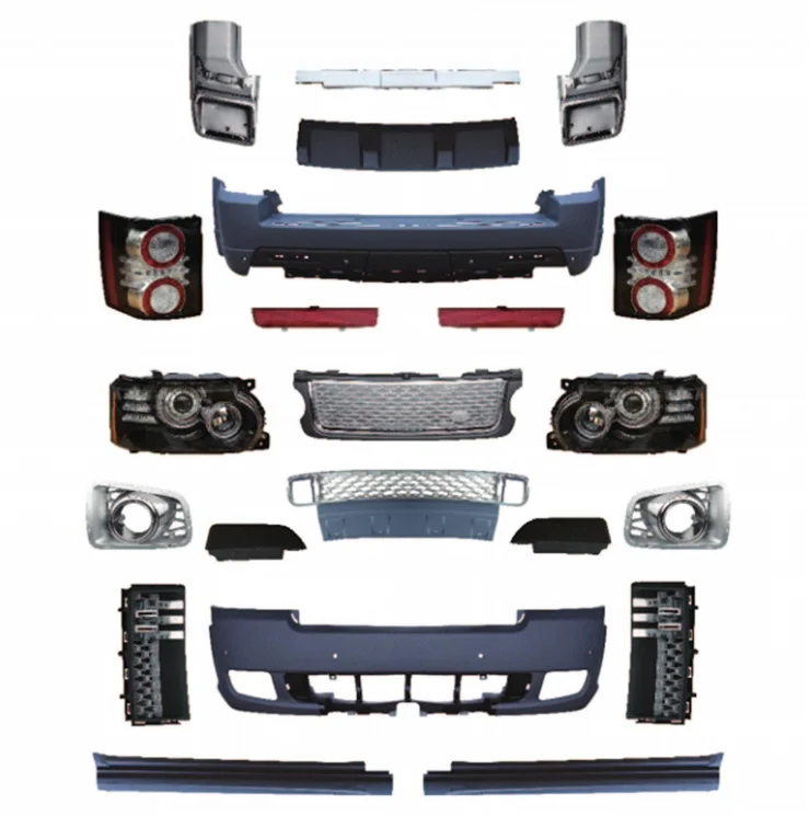 Комплект кузова Fot range rover OEM для L322 2002-2009 обновление Facelift до 2010-2012 аксессуары