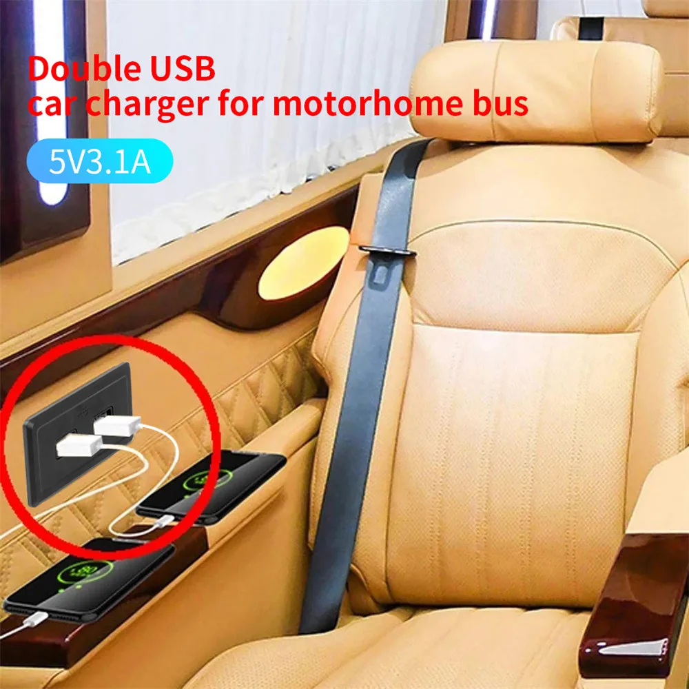 Розетка зарядная с двумя Usb-портами а 12 В |