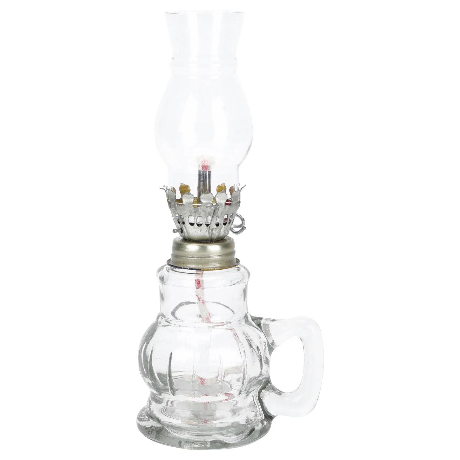 

Kerosene Lamp Black Decor Oil Lamps Indoor Use Desk Lamp Lamp Oil Cotton Wick Outdoor Windproof Camping Tent Lamp