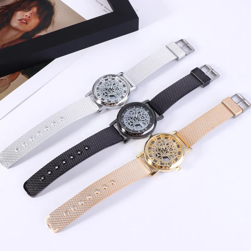 

Fashionable Casual Men's Watch Hollow Out Strap Watch Not Mechanical Expression Couple Table Model Undertakes To Men and Women