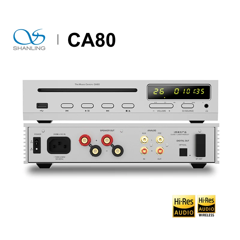 All-in-one Intgrated Amplifier Es9219mq Dac Chip Hi-res Audio Bluetooth Input Icepower 100as2 Module