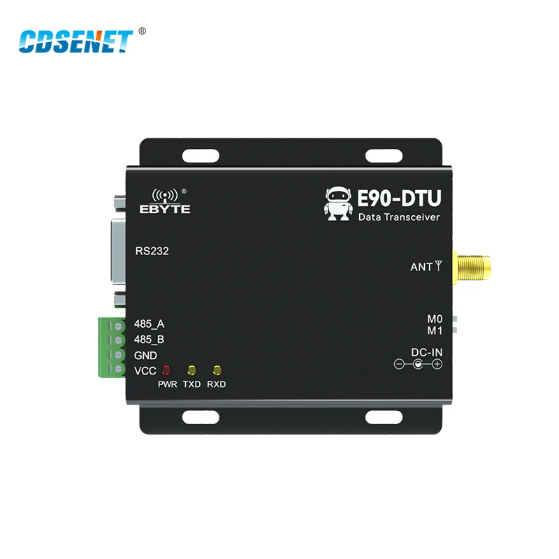 CDSENET RJ45  Ethernet Modbus  433 MHz 30dBm full-duplex six-way client  Remote Communicator Radio IoT PLC E90-DTU(433C30E)-2.0