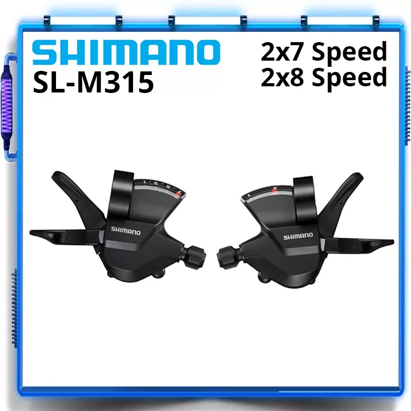 SHIMANO Altus SL-M315 ter 2x7 2x8 14 16 скоростей MTB горный велосипед рычаг переключения передач