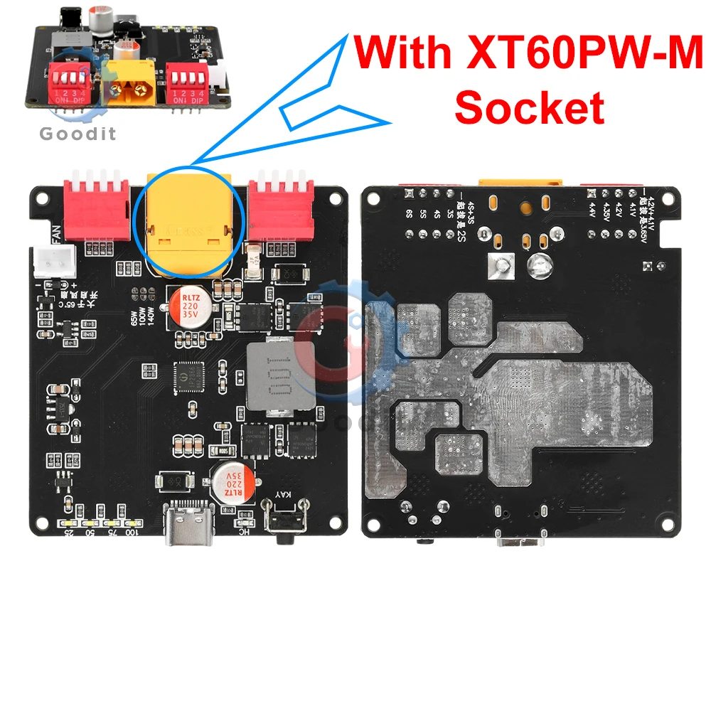 

Gaqqee IP2366 Плата быстрой зарядки 140 Вт