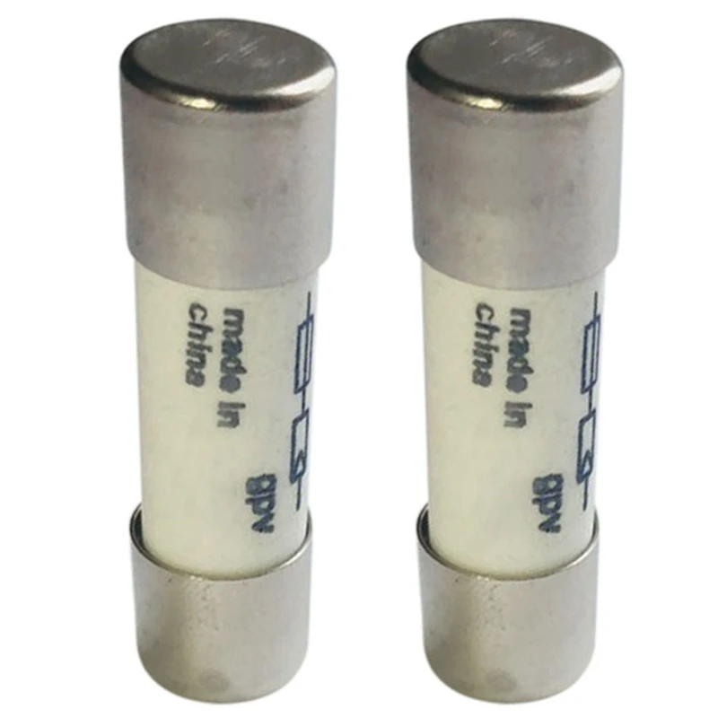 

20 Pcs 1000 VDC Fuse Solar PV Explosion-Proof Fuse Silver - 15A & 20A