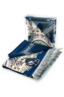

Ramazana Special Set 44-Prayer Rug-Shawl-Rosary-Boxed