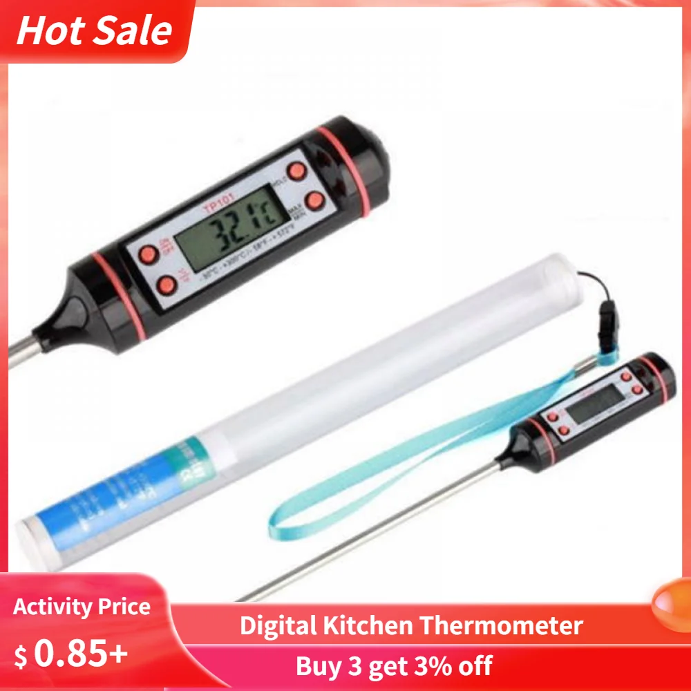 Цифровой для кухни термометр барбекю инструмент Электронный Пособия по