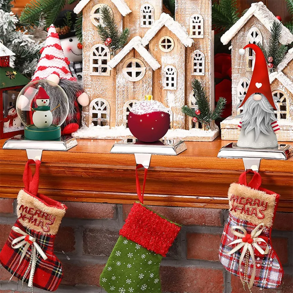 1 шт. нескользящий держатель для рождественских чулок большой несущий крючок