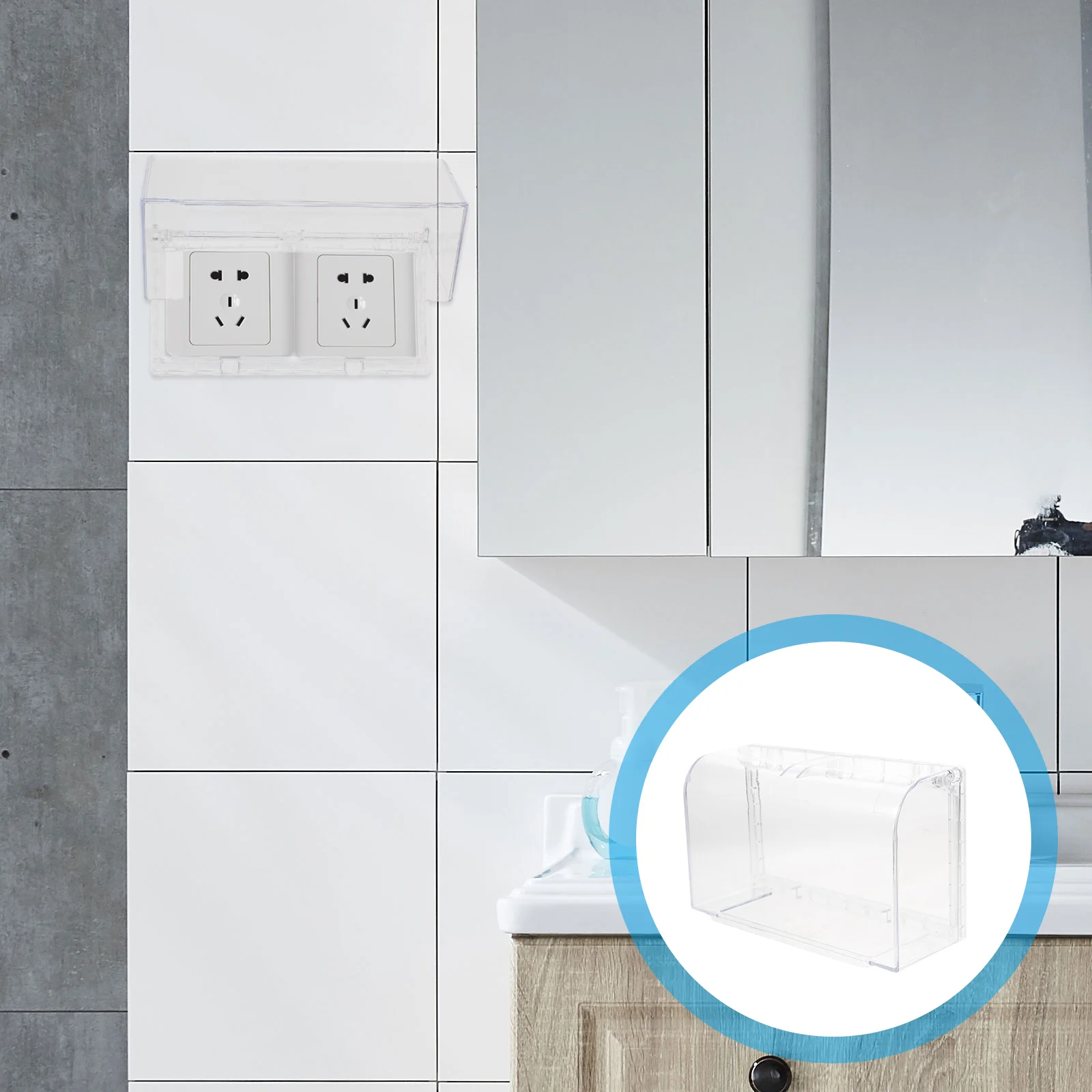 

Switch Cover Protector Electrical Outlet Box Outdoor Covers Two Gang Indoor Sconces Wall Lighting Receptacle Bathroom