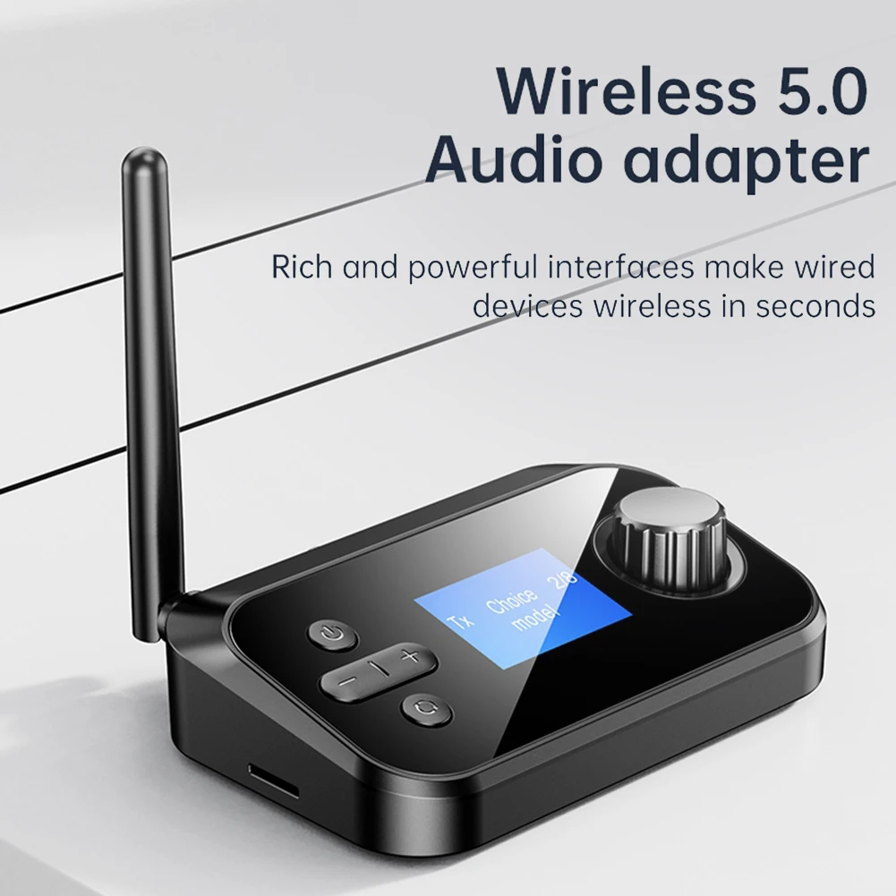 

3,5 мм AUX разъем Bluetooth-совместимый адаптер 5,0 ключ стерео Музыка Аудио беспроводной приемник передатчик для ТВ ПК автомобиля