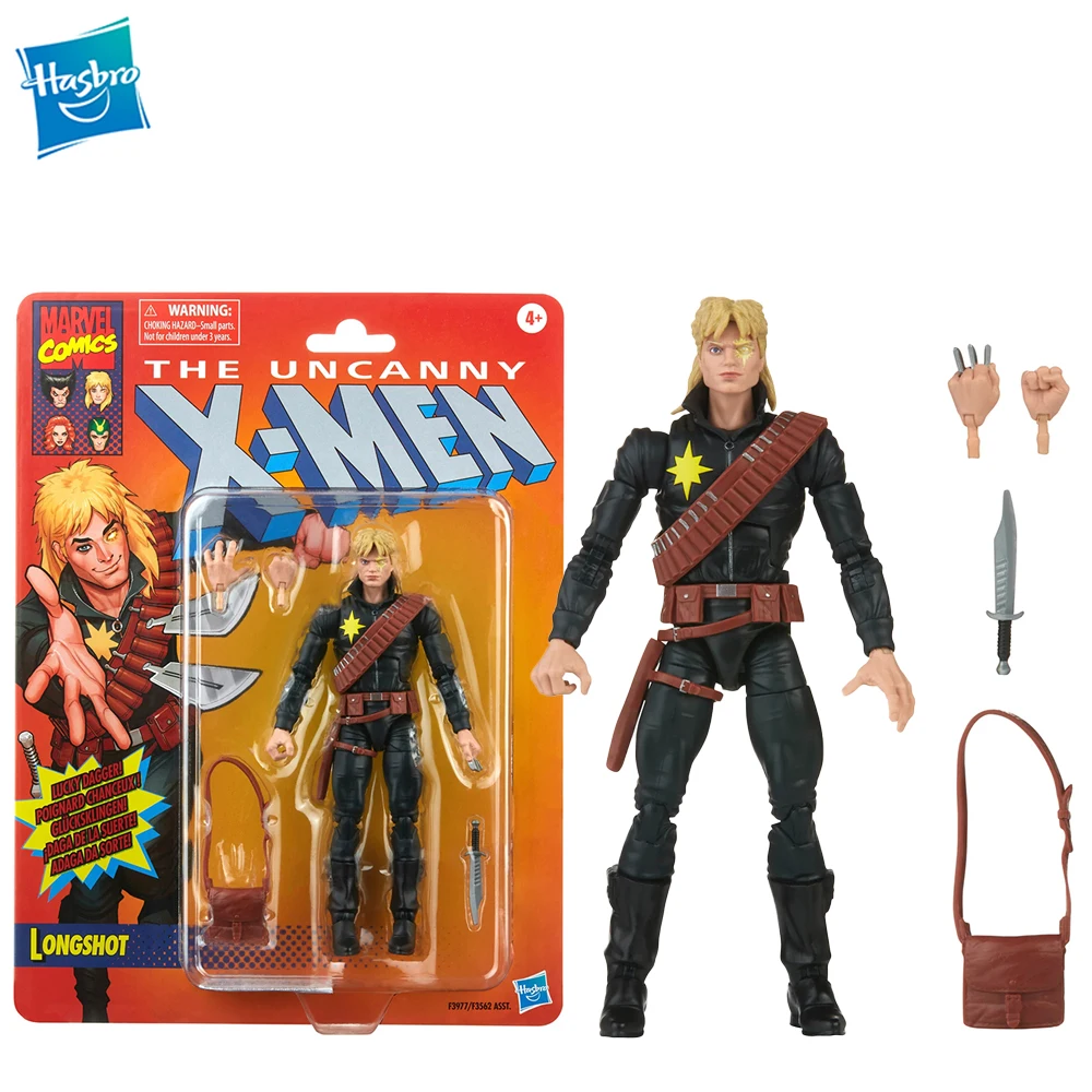 

[In-Stock] Hasbro Marvel Legends Series X-Men Classic Longshot 6-inch-scale Action Comic Figure Collectible Model Gift Toy F3977