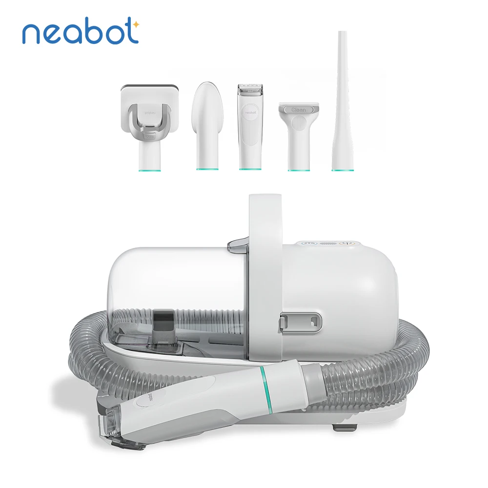 

Neabot P1 Pro Pet Hair Groom High Quality High Power 2000W Pets Adjusting Hair CutterBrush Machine For Dog Cat