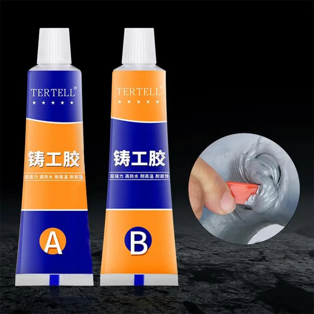 

Universal Ndustrial Repair Paste Glue Metal A&B Adhesive Gel Casting Agent Tool Heat Resistance Cold Weld Repair Solder Glue