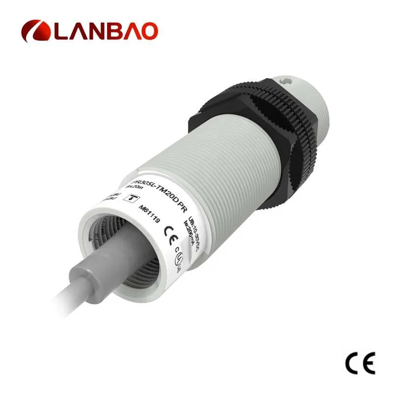 Пластиковый фотоэлектрический оптический датчик приближения LANBAO M30 на большое