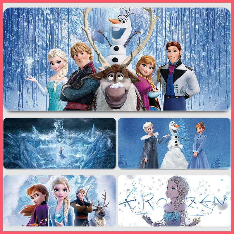 Disney Frozen Laptop Mouse Pad Large Gaming Keyboard Computer Desk Pad Computer Tablet Gaming Mouse Pad