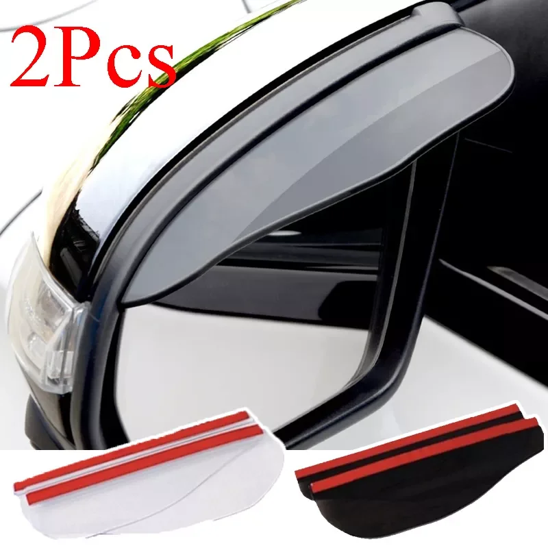 

Universal Car Rearview Mirror Rain Eyebrow Auto Car Rear View Side Rain Shield Snow Guard Shade Protector Cover for Ford