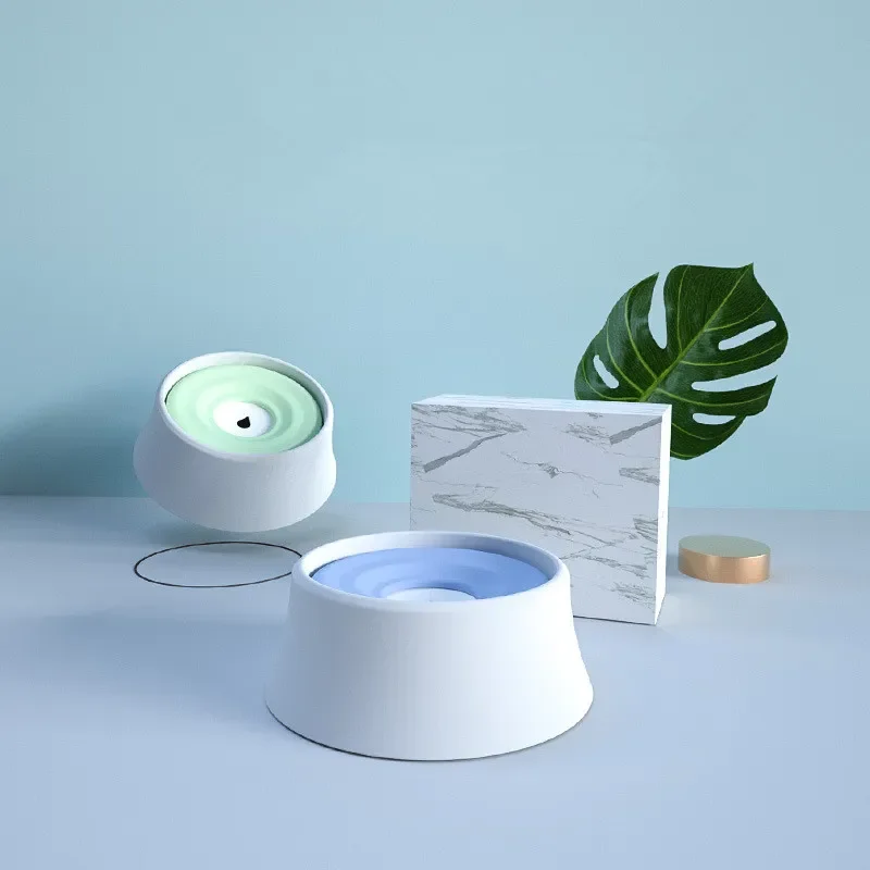 

Пластиковая подвижная миска для домашних животных, не смачивающая рот, миска для кошек, 2019 пищевых продуктов для щенков и кошек, подвижная кормушка