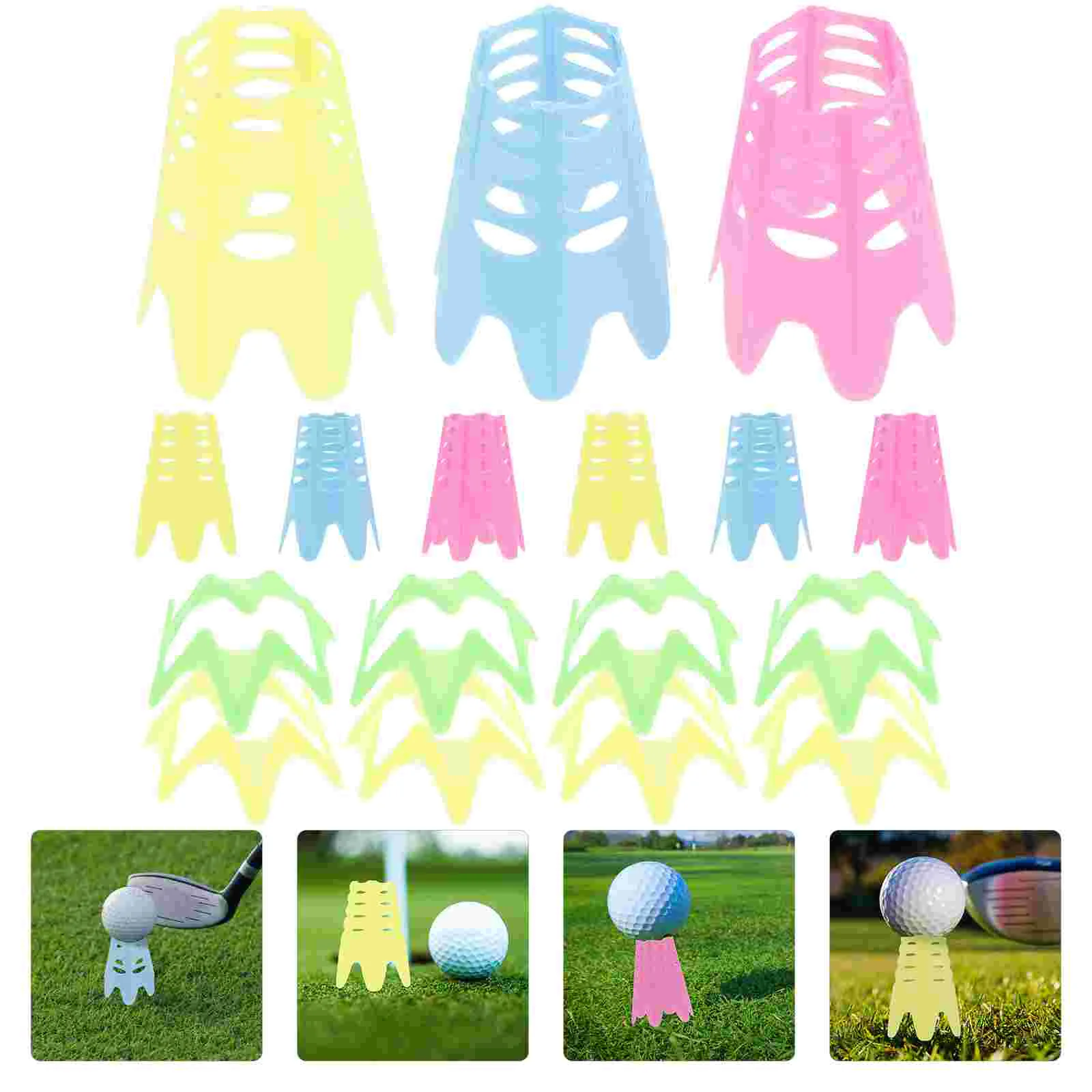 

Tees Holders Tee Practice Stands Tray Forballs Accessory Training Portable Practical Outdoor Convenient Flexible Resist Wear